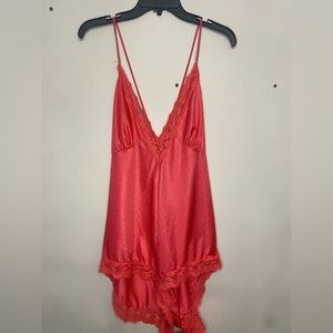 Vintage Miss Elaine Satin Lingerie Romper